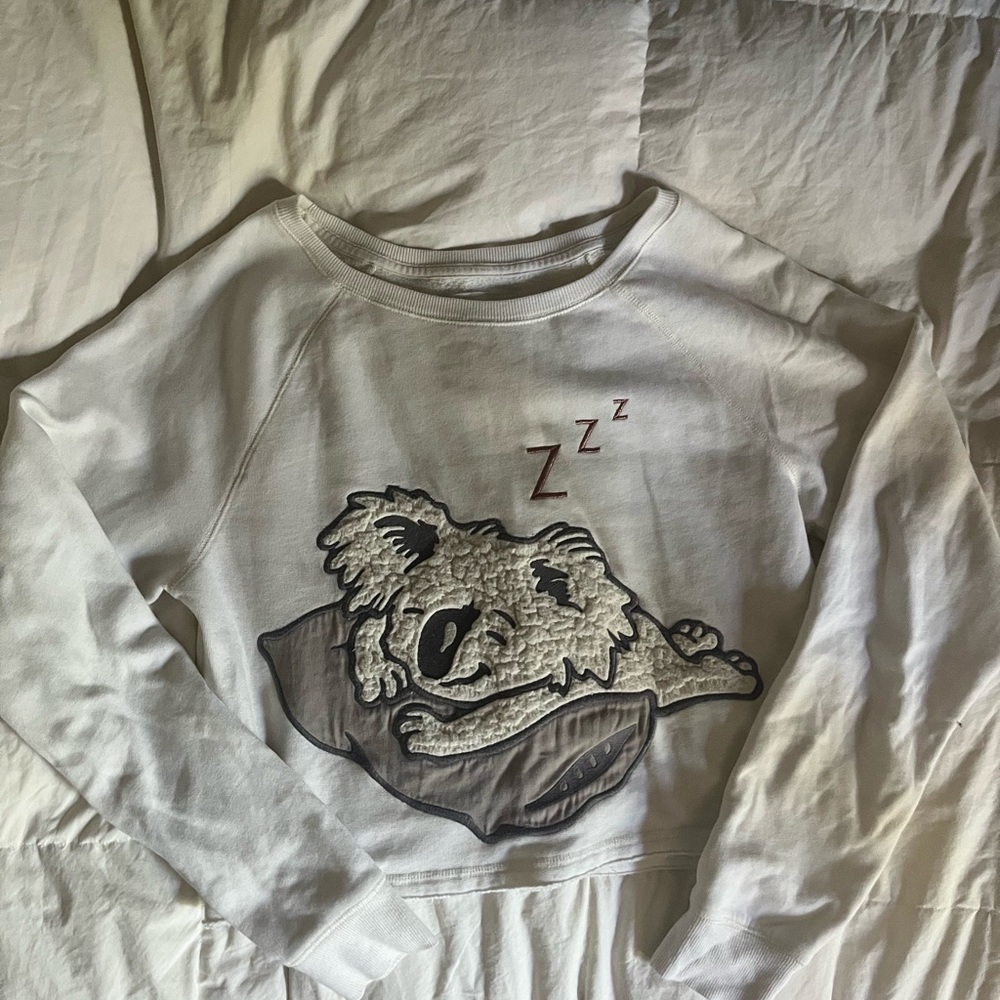 Vintage Gilly Hicks/ Hollister White Cropped Sweater